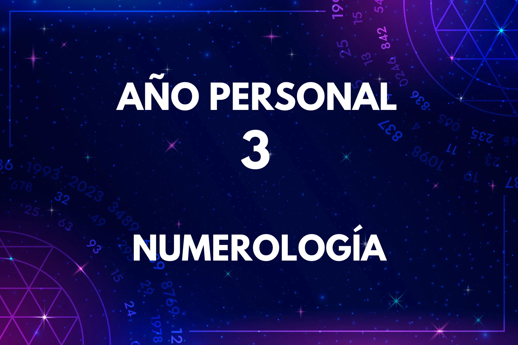 año personal 3